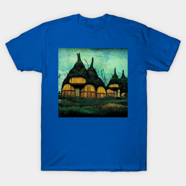 Starry Night in Kashyyyk T-Shirt by Grassroots Green